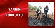 Kumlucadaki yangın korkuttu