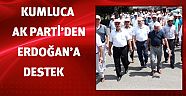 Kumluca AK Parti’den Erdoğan’a tam destek