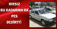 Lastiği çalınınca şoke oldu