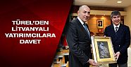 Litvanya Büyükelçisi Menderes Türel’i ziyaret etti 