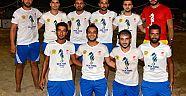 Manavgat’ta plaj futbolu heyecanı
