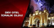 Mardan Palace, banka borcu nedeniyle icralık oldu
