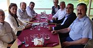 Meslektaşlarını ağırladı