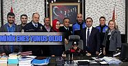 Minik Enes'in polis olma hayali gerçekleşti