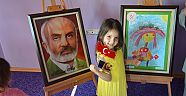Minik ressamlar ödül aldı