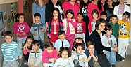 Miniklerden anlamlı sergi