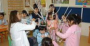 Miniklerin dört mevsim ağaç projesi