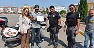 Motosiklet Sürüş Teknikleri  Eğitimi başarıyla tamamlandı
