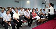 Muhtarlara Büyükşehir Yasası anlatıldı