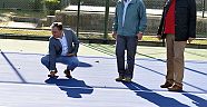 Muratpaşa 3 tenis kortu yaptı 