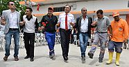 Muratpaşa’da bayram kutlaması
