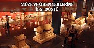 Müze ve ören yerlerine ilgi düştü