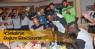 N’Sakala’ya doğum günü sürprizi