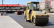 Necip Fazıl Kısakürek Caddesi’ndeki çalışmalar 10 gün içinde bitecek 
