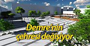 Noel Baba Meydanı Demre’ye yakışacak 