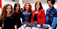 Öğrenciler ilk eserlerini sergiledi