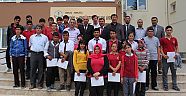 Öğrenciler sertifikalarını aldı