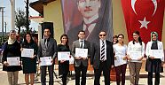 Öğretmenlere başarı belgesi