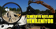 Örenşehir ve Çenger'de içmesuyu hatları yenileniyor