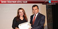 Örnek öğretmen böyle olur
