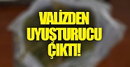 Otobüs bagajındaki valizden uyuşturucu çıktı!
