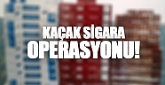 Otomobil bagajında 1800 paket kaçak sigara ele geçirildi