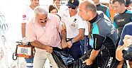Otomobil virajı alamadı denize uçtu: 1 ölü