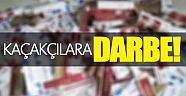 Otomobilde bin 930 paket kaçak sigara yakalandı