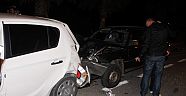 Park halinde ki otomobile çarptı