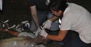 Parkta otururken kalp krizi geçirdi