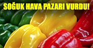 Pazarda cep yakan fiyatların sebebi soğuk havalar
