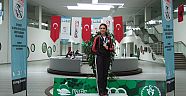 Polis Gücü Spor Kulübünün  gururu Nilay Ak ikinci oldu