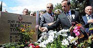 Polis şehitleri, törenle anıldı