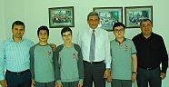 PTS birincilerine altın ödülü