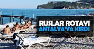 Rezervasyon değişikliği yapan Ruslar Antalya’ya geliyor  