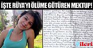 Rüya'yı cezaevinden gönderilen mektup ölüme götürmüş 