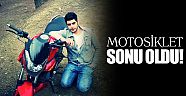 Rüzgarın savurduğu motosikletten düşüp hayatını kaybetti