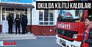 Saklambaç oynarken okulda kilitli kaldılar!