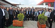 Sanayi esnafını ziyaret etti