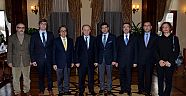SBS işadamları Vali’yi ziyaret etti