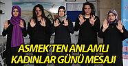 Sessiz çığlıklarıyla kadına şiddete hayır dediler