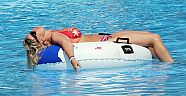 Sıcak hava turiste yaradı