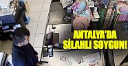 Silahla 'Kafana sıkarım' diye tehdit edip marketi soydu