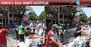 Somuncu Baba ekmeği dağıttılar