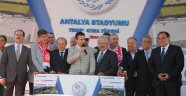 Stadyumun temeli atıldı