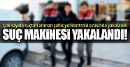 Suç makinesi jandarmanın yol kontrolüne takıldı