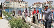Sulama kanalları temizleniyor