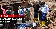 Sümer ve Samani'den Elmalı'daki sel felaketine yerinde tespit