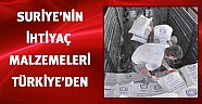 Suriyenin ihtiyaç malzemeleri Türkiye'den
