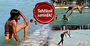Süs havuzları Suriyeli çocukların meskeni oldu